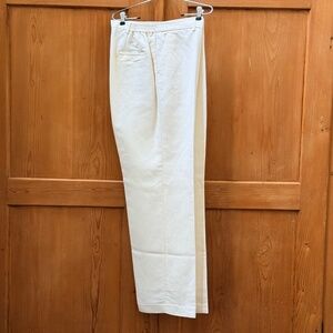 Emma James Linen Blend Lined Dress Pants Sz 14W